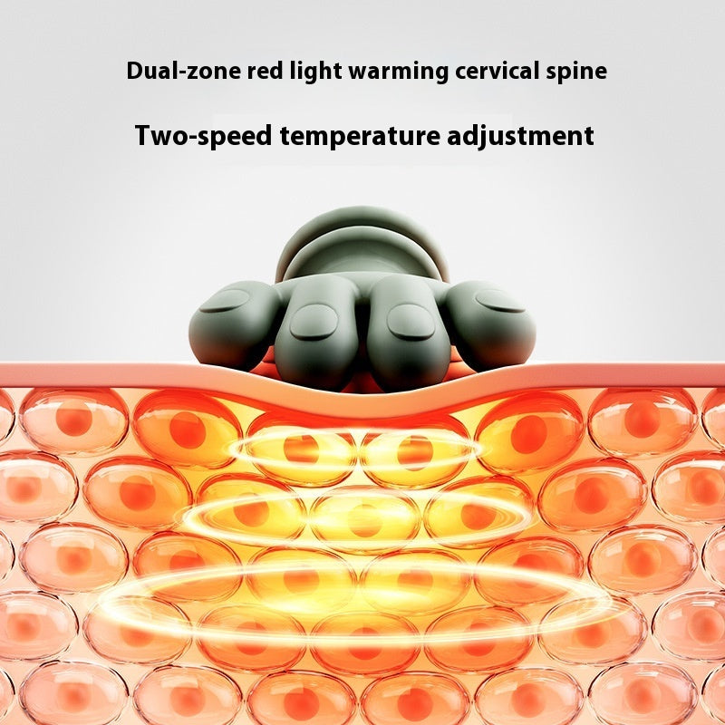 Shoulder & Neck Massager with Heat | Lightweight Hand-Grip Massage Device