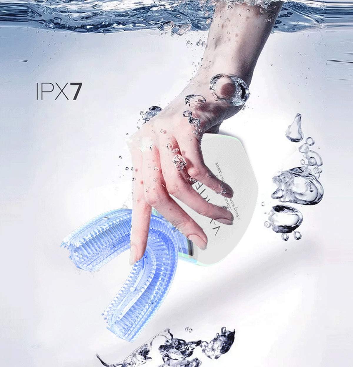 Automatic U-Shaped Toothbrush for Adults | LED 360 Degree Cleaning