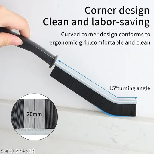 Multi-Purpose Crevice Cleaning Brush | Gap Cleaner for Toilet, Sink & Windows