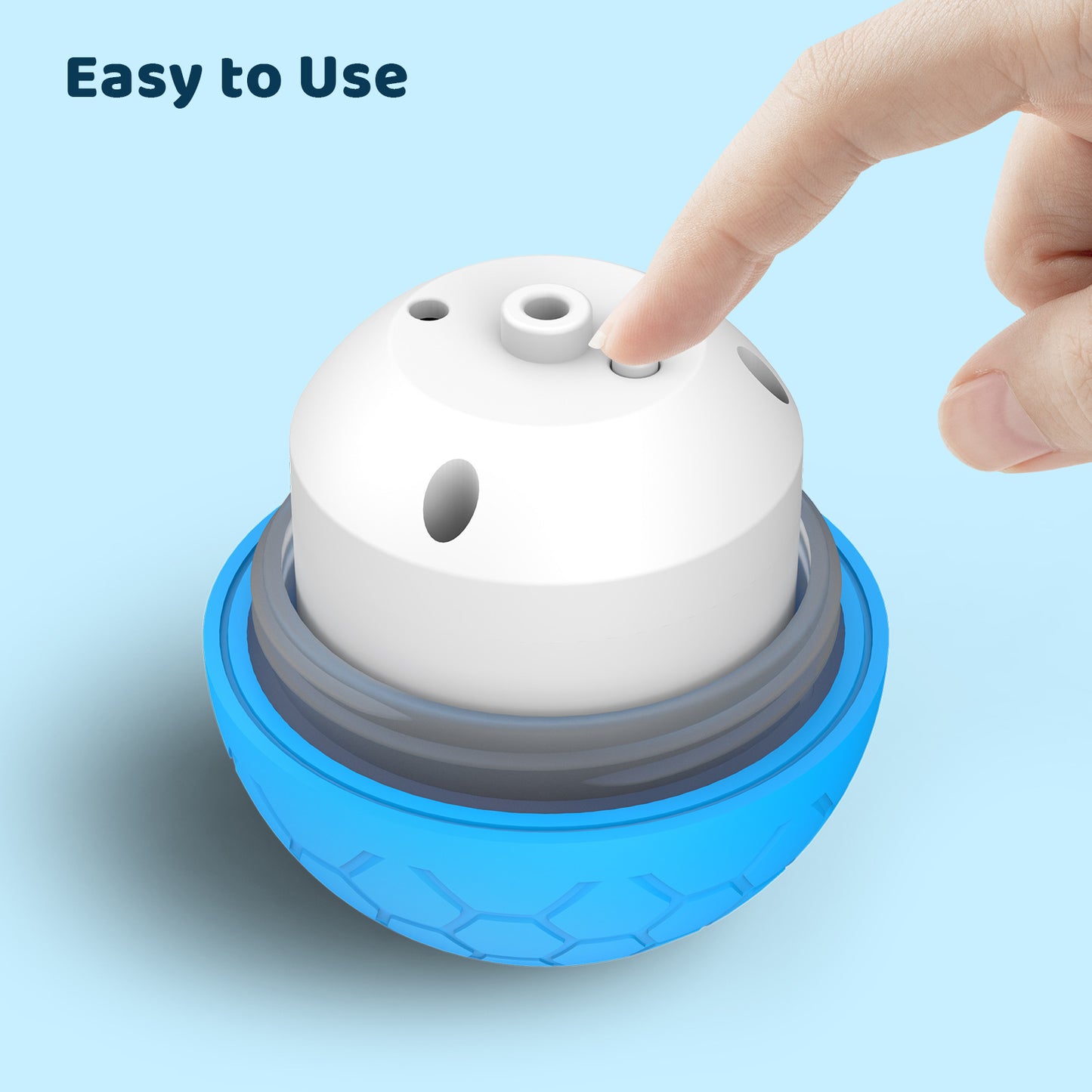 Smart Interactive Pet Toy Ball for Dogs & Cats | Waterproof, USB-C, 2 Modes