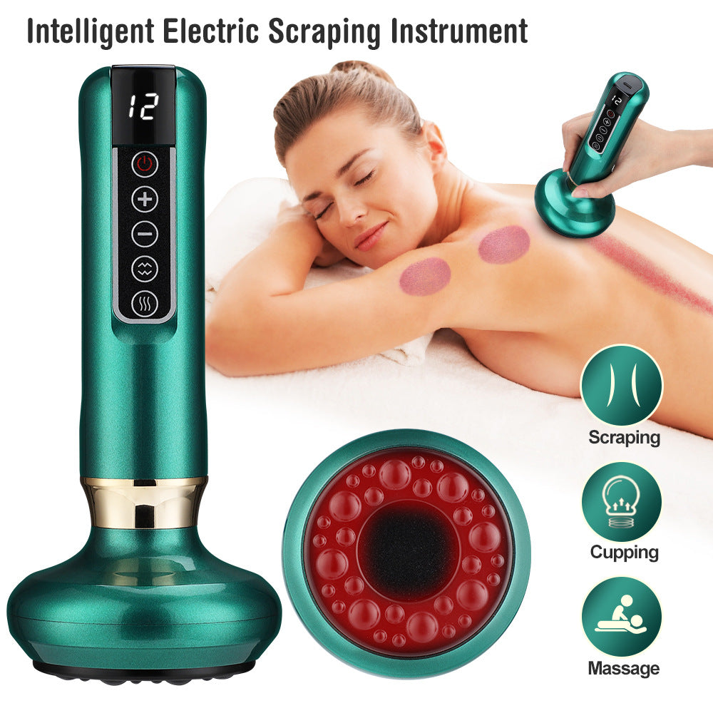 Electric Cupping Therapy & Scraping Massager | Pain Relief & Relaxation