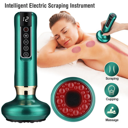 Electric Cupping Therapy & Scraping Massager | Pain Relief & Relaxation