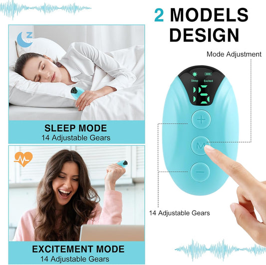 Portable Sleep Aid Machine | Rechargeable Relaxation Device for Insomnia Relief