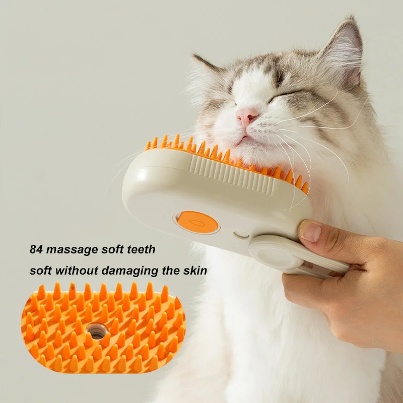 Soft Touch Electric Pet Brush – Spa-Style Grooming
