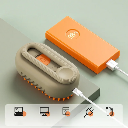 Soft Touch Electric Pet Brush – Spa-Style Grooming