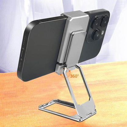 Foldable Magnetic Phone Stand | 360° Adjustable Telescopic Holder