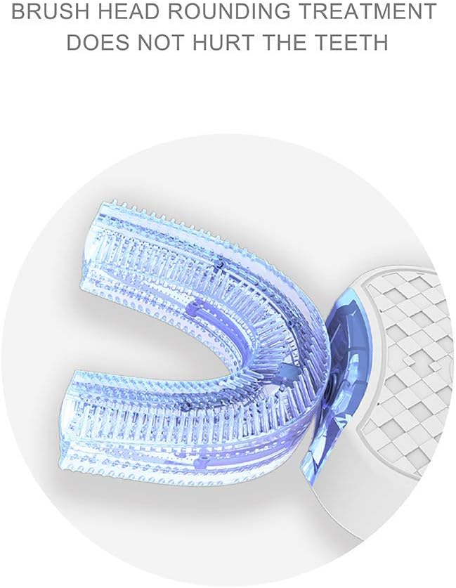 Automatic U-Shaped Toothbrush for Adults | LED 360 Degree Cleaning