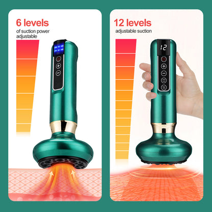 Electric Cupping Therapy & Scraping Massager | Pain Relief & Relaxation