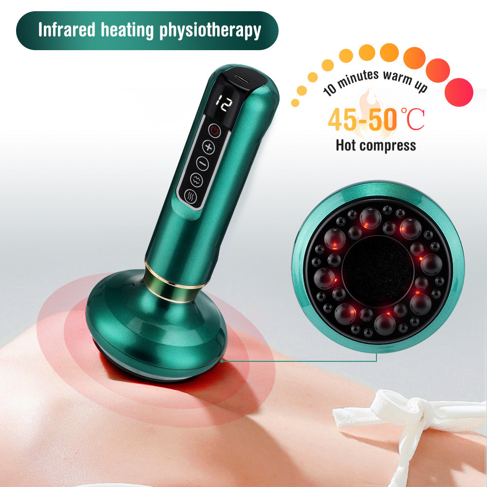 Electric Cupping Therapy & Scraping Massager | Pain Relief & Relaxation