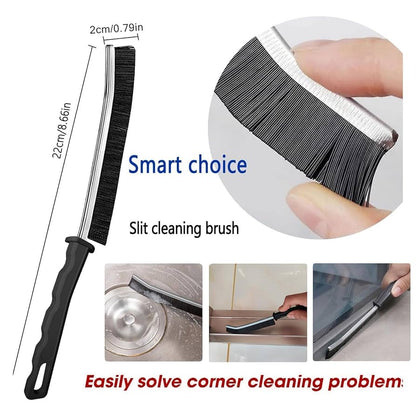 Multi-Purpose Crevice Cleaning Brush | Gap Cleaner for Toilet, Sink & Windows