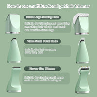 Low Noise Pet Hair Clipper | Electric Grooming Trimmer for Dogs & Cats